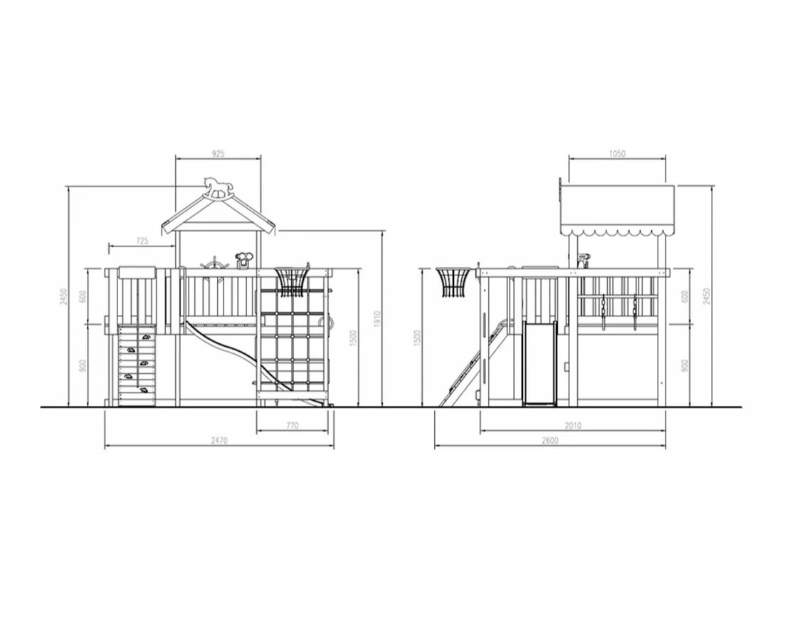 Детская игровая площадка Финиси 4 - вид 4