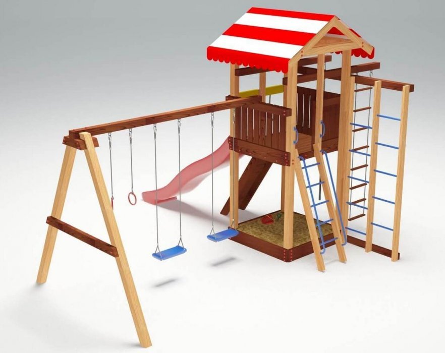 Детская игровая площадка Парус 3 - вид 2