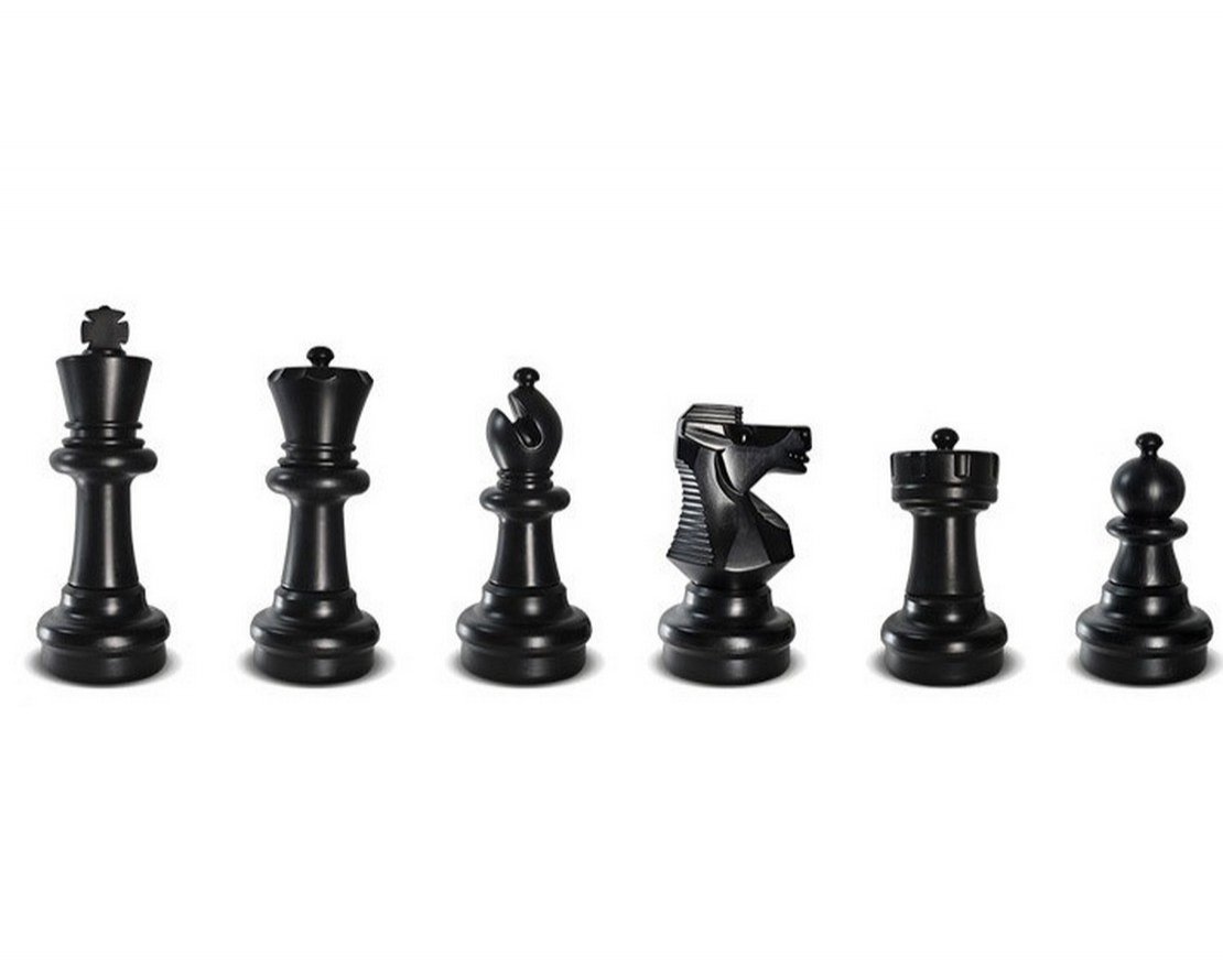 Комплект шахматных фигур до 29 см с полем пластмассовым сборным 140х140 см - вид 3