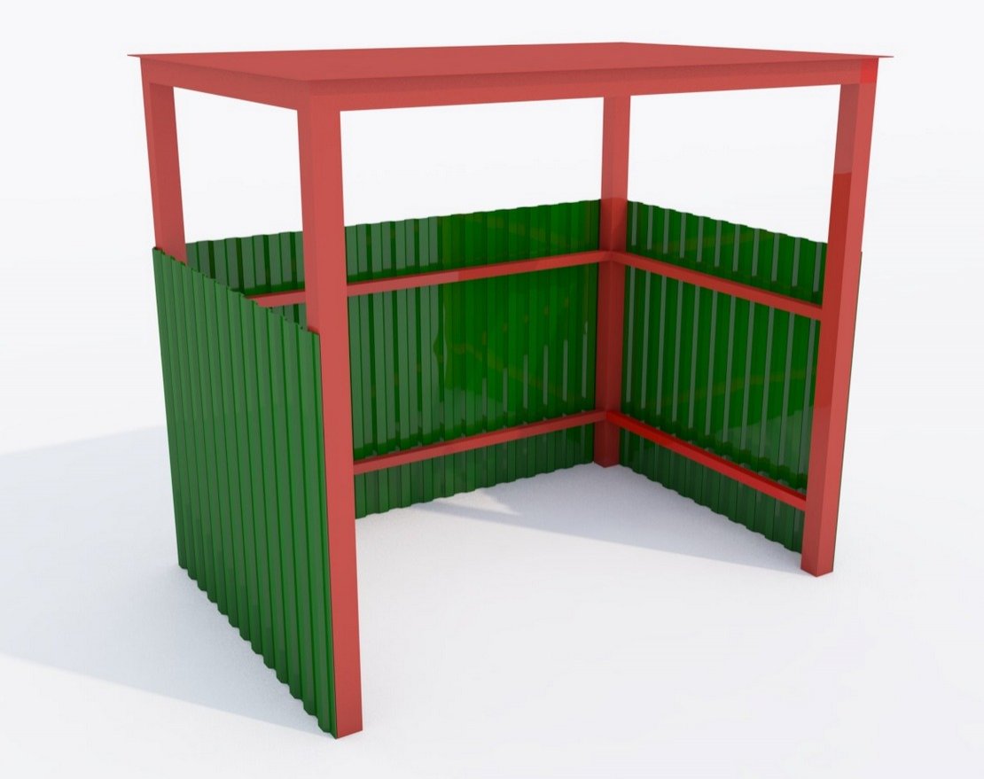 Навес для ТКО 1 - вид 4