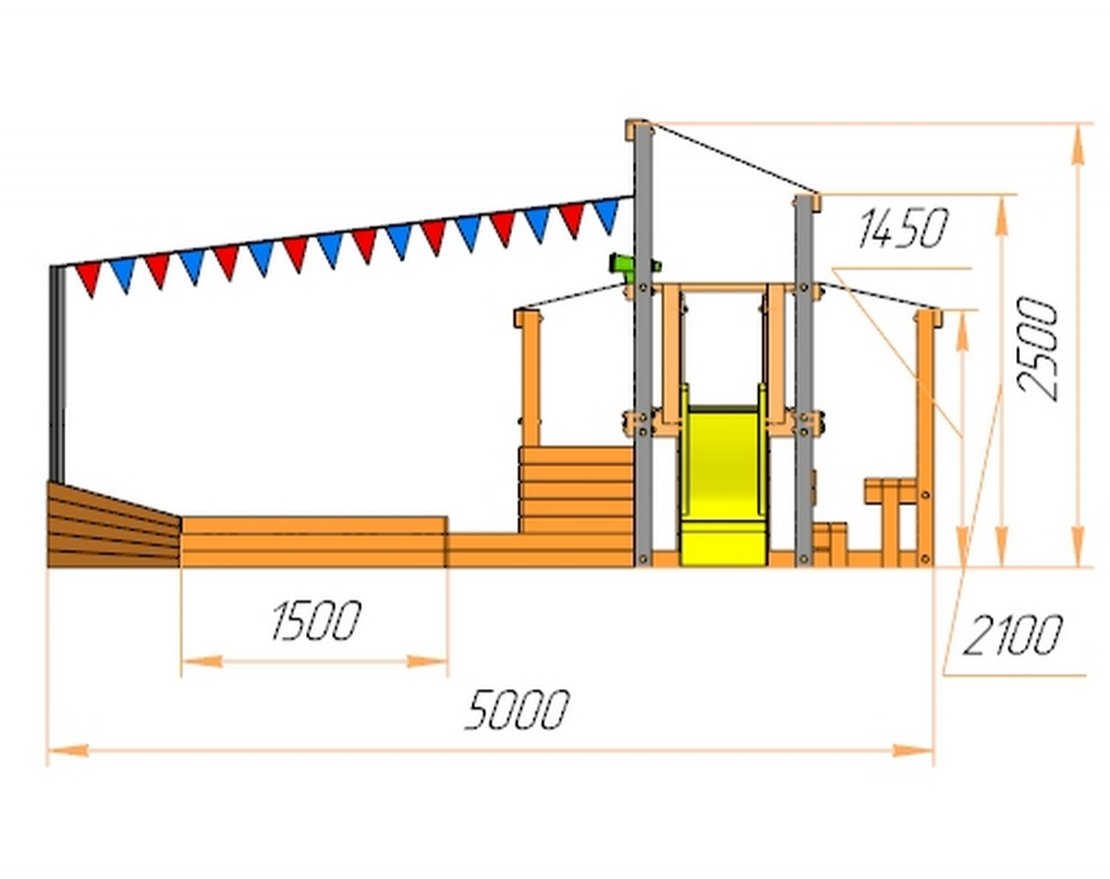 Песочница TORUDA GARDEN Флот 16 - вид 4