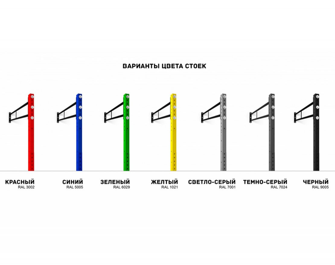 Проект Дворовая площадка для Воркаут и ГТО 2-4 (8 x 10 м) - вид 3